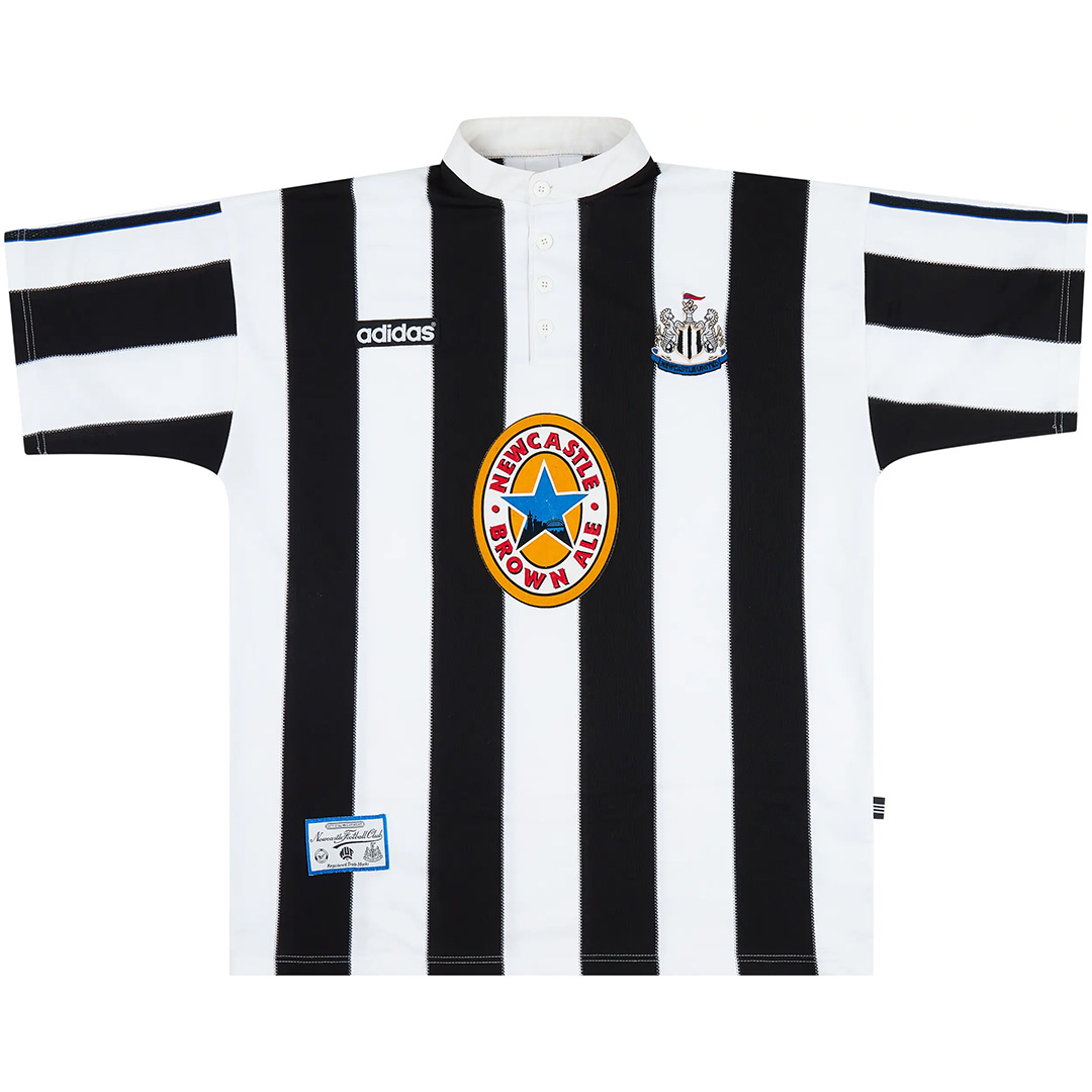 Retro Newcastle United Home Jersey 1995/97 - minejerseys