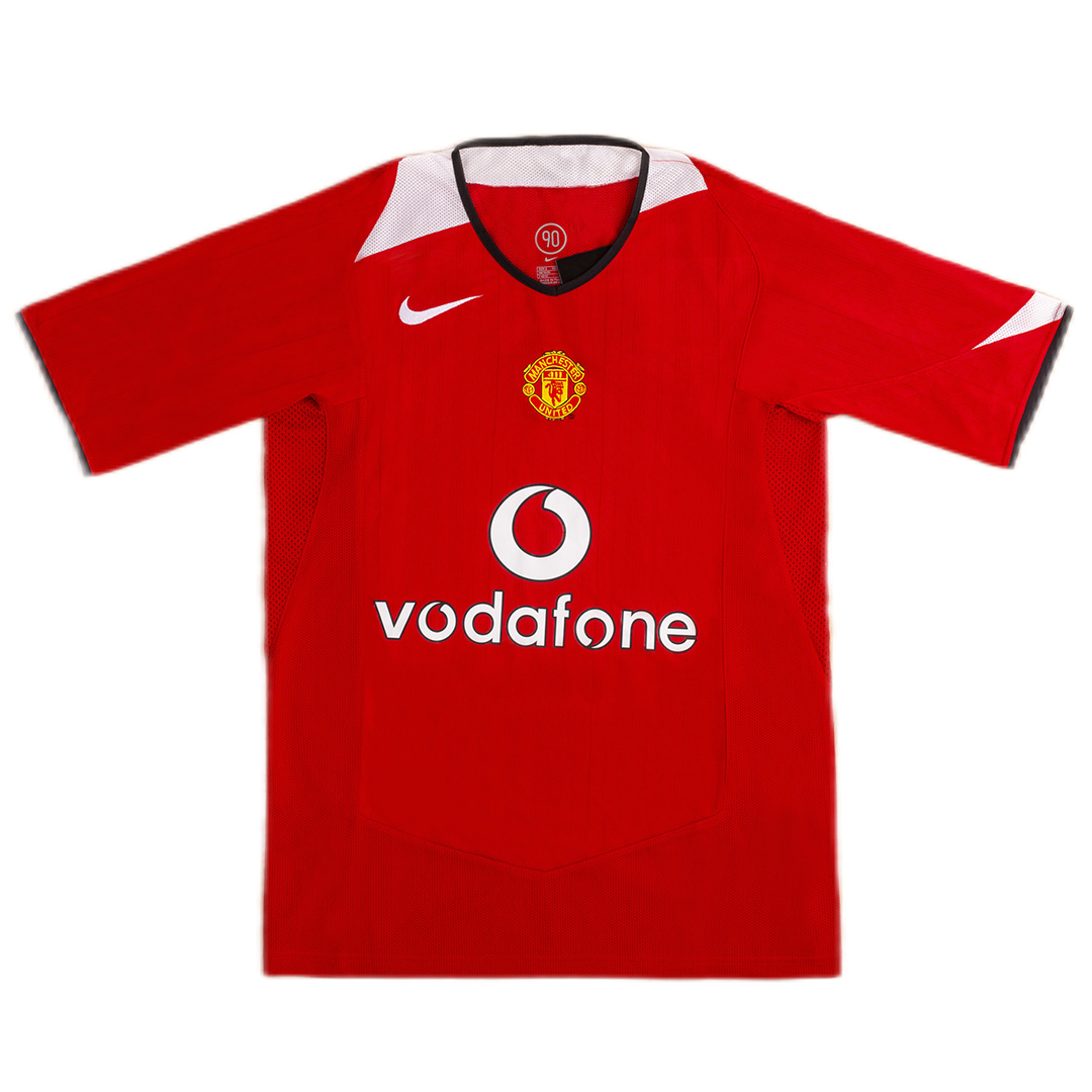 Ronaldo #7 Retro Manchester United Home Jersey 2004/06 - minejerseys