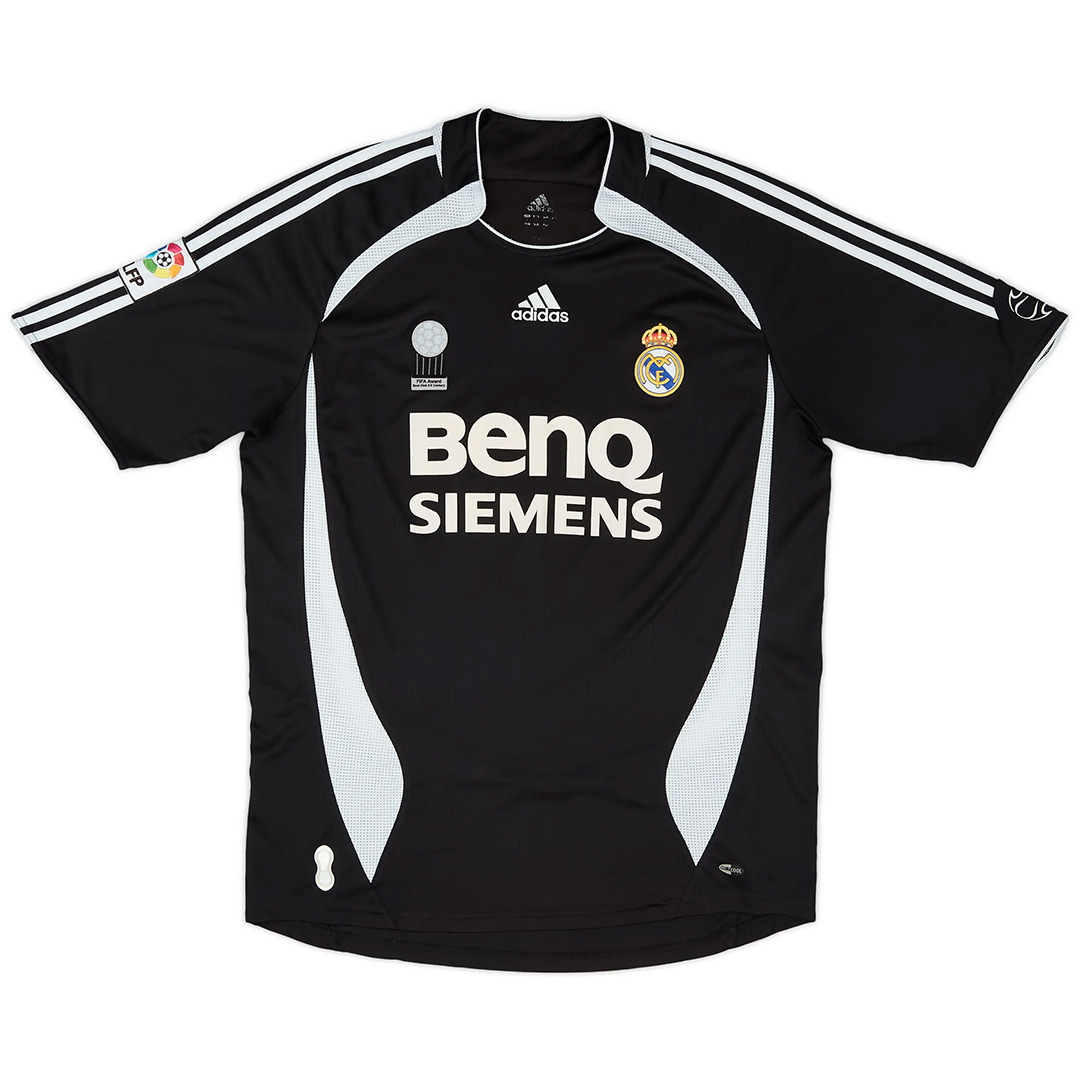 Ronaldo #9 Retro Real Madrid Away Jersey 2006/07 - minejerseys