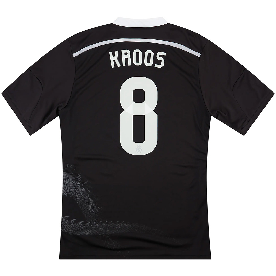 KROOS #8 Retro Real Madrid Third Jersey 2014/15 - minejerseys