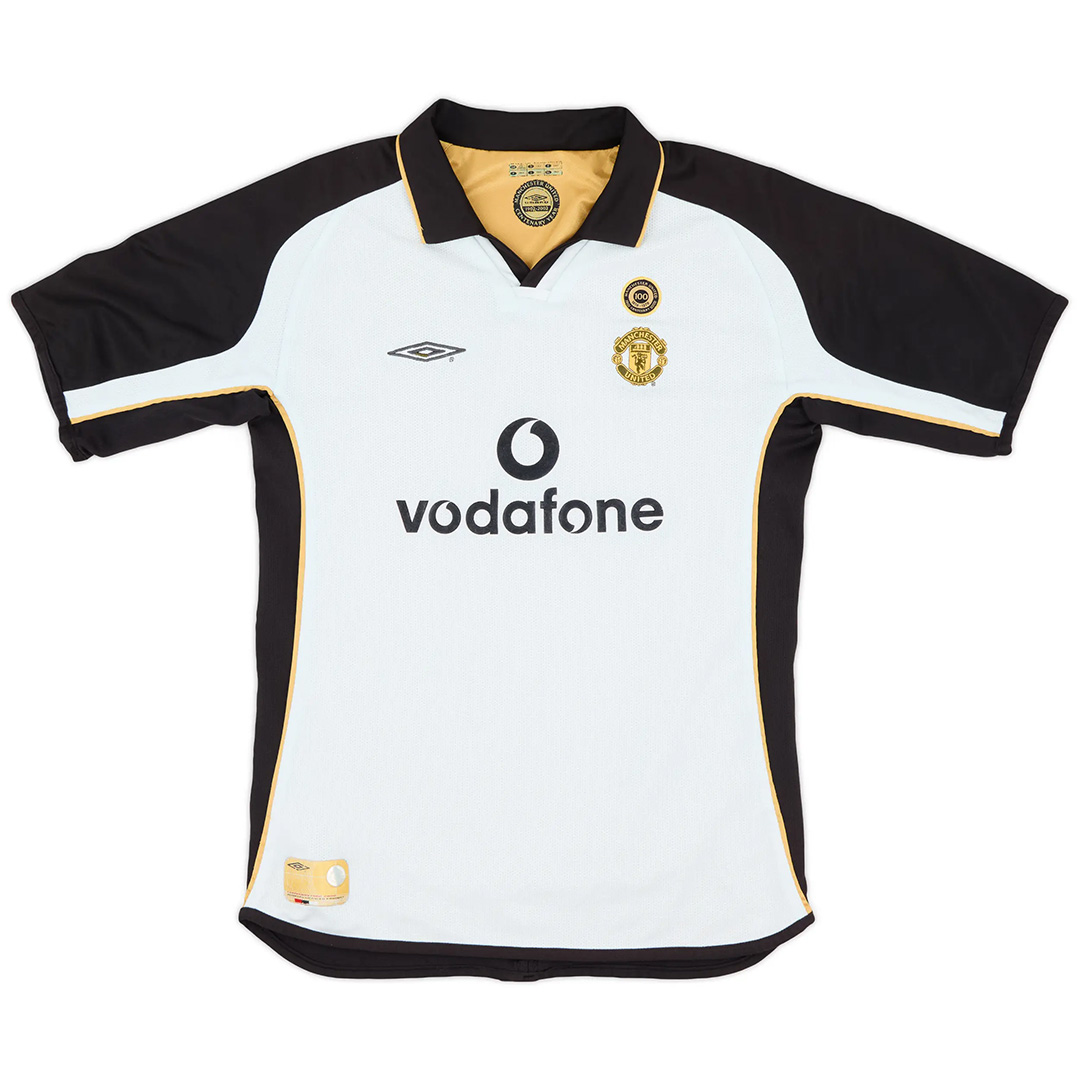 Retro Manchester United Centenary Away/Third Jersey 2001/02 - minejerseys