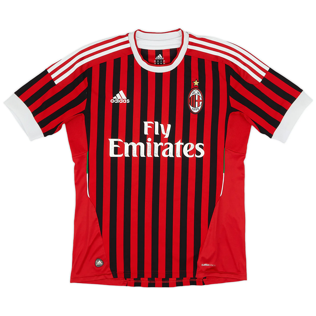 Retro AC Milan Home Jersey 2011/12 - minejerseys