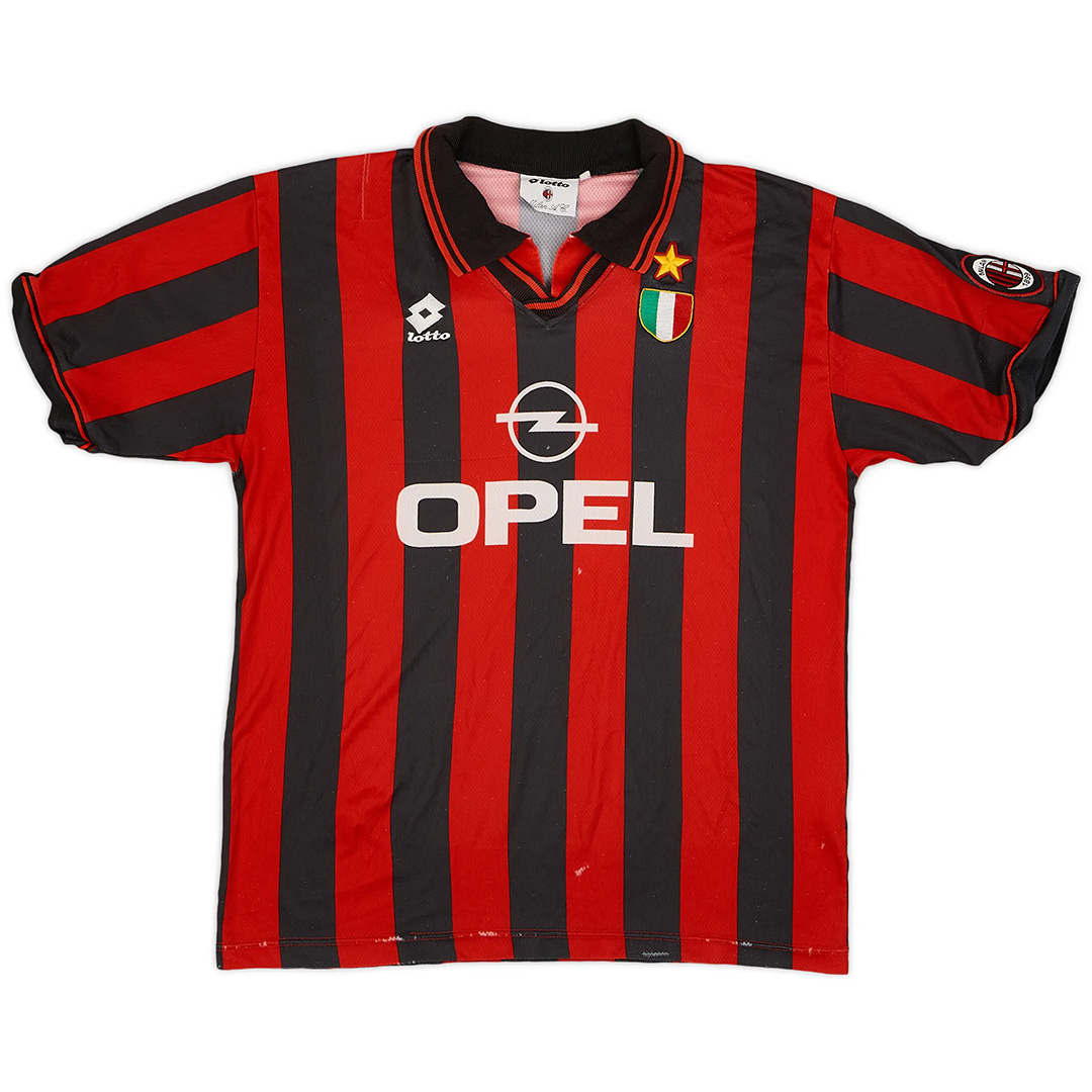 Retro AC Milan Home Jersey 1996/97 - minejerseys