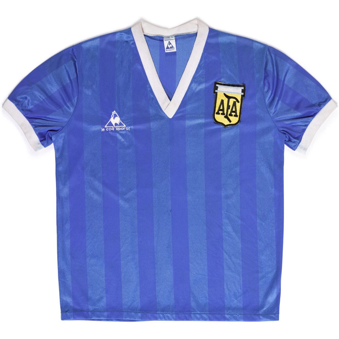 Retro Argentina Away Jersey World Cup 1986 - minejerseys