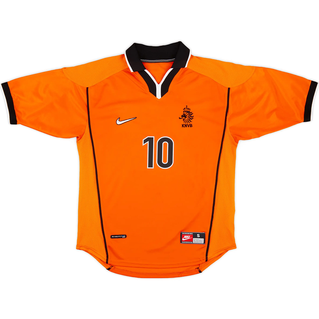 SEEDORF #10 Retro Netherlands Home Jersey World Cup 1998 - minejerseys