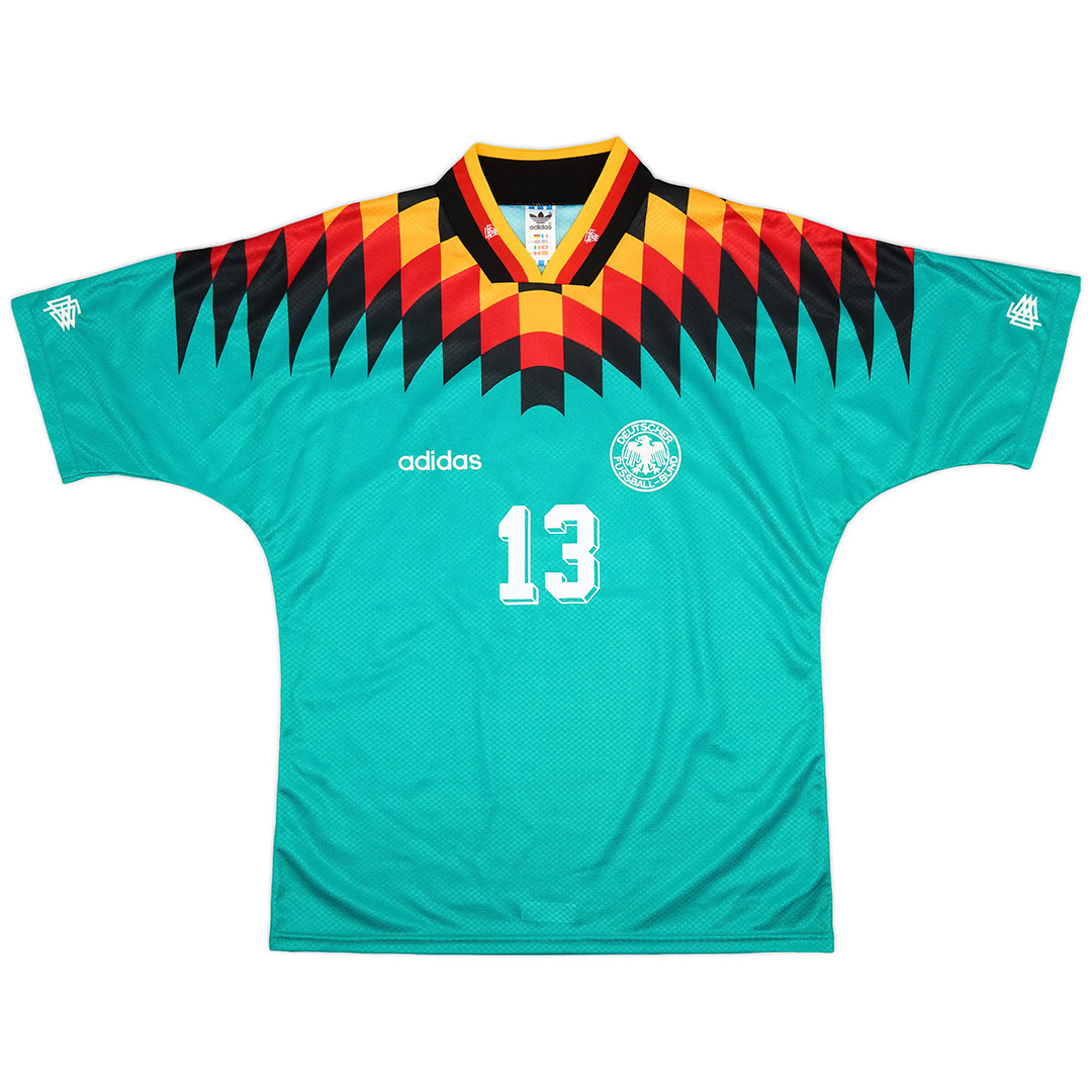 Völler #13 Retro Germany Away Jersey 1994 - minejerseys