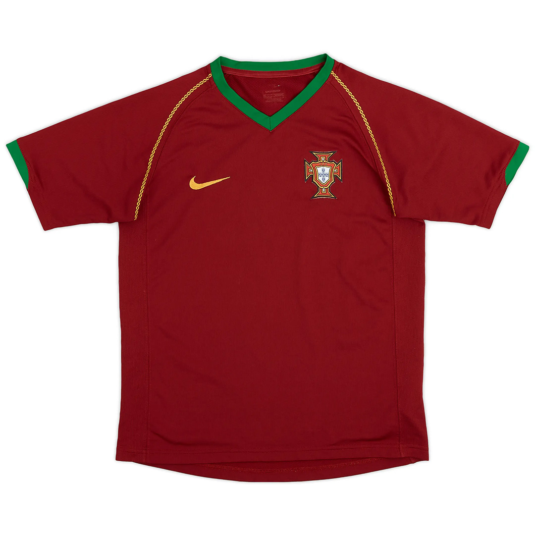 Retro Portugal Home Jersey World Cup 2006 - minejerseys