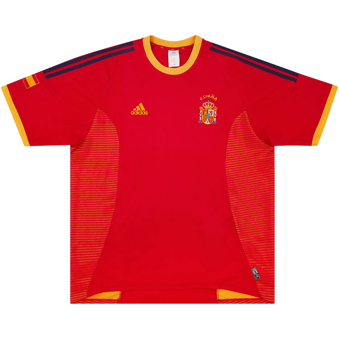 Retro Spain Home Jersey World Cup 2002 - minejerseys