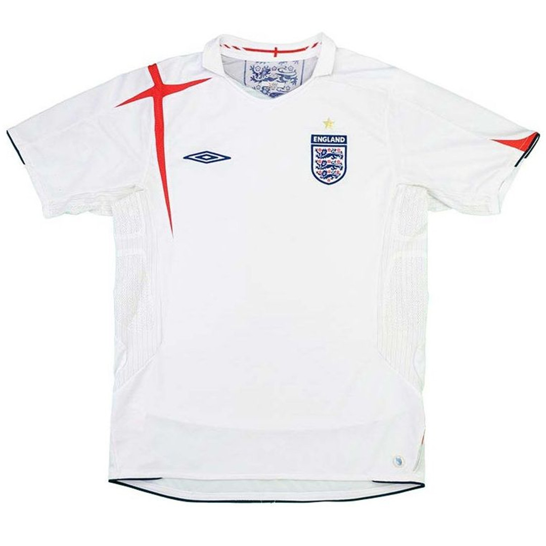 Retro England Home Jersey World Cup 2006 - minejerseys