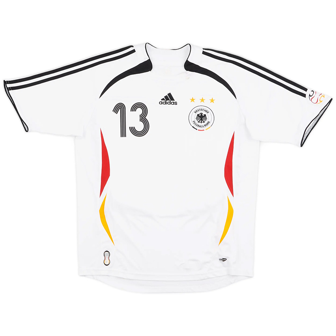BALLACK #13 Retro Germany Home Jersey World Cup 2006 - minejerseys