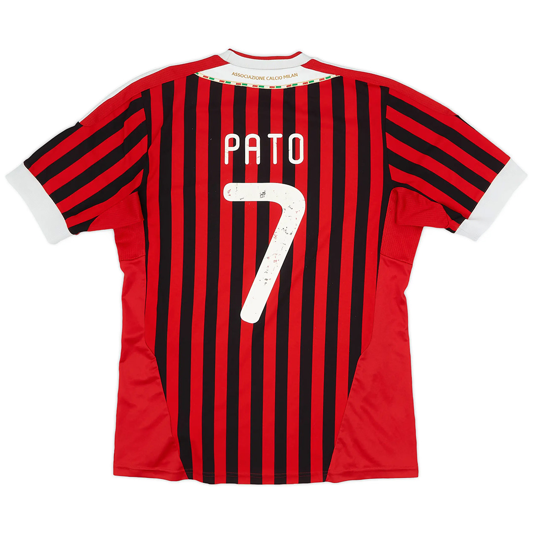 PATO #7 Retro AC Milan Home Jersey 2011/12 - minejerseys
