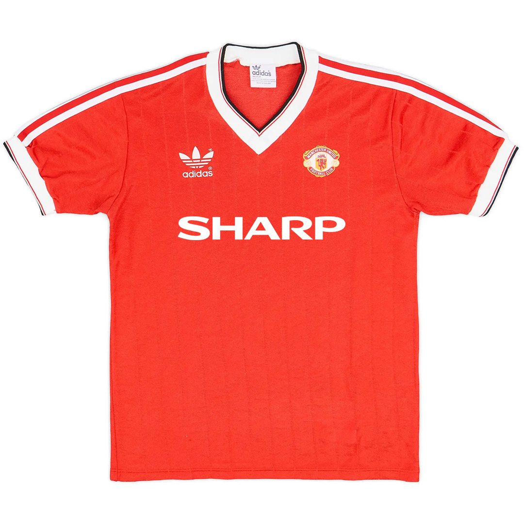 Retro Manchester United Home Jersey 1982/84 - minejerseys