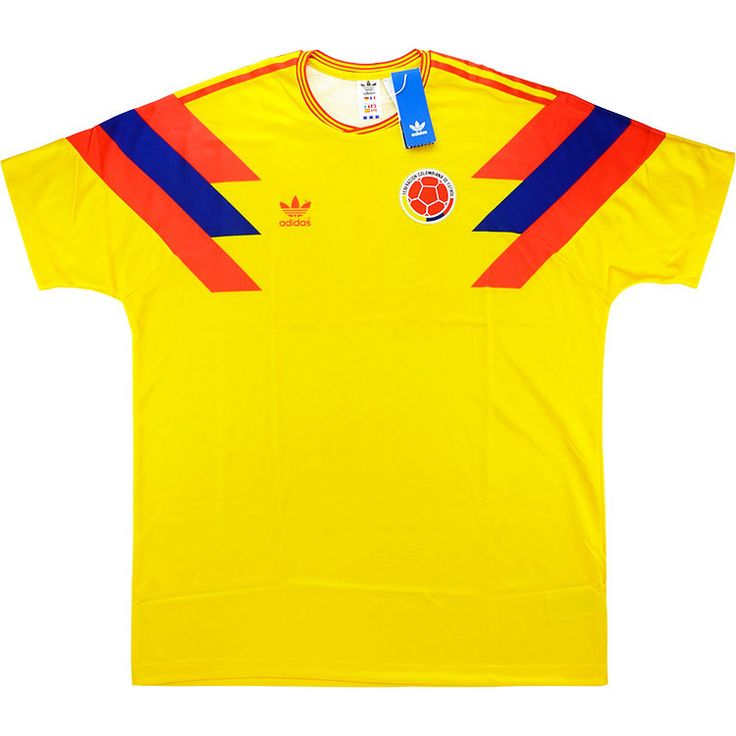 Retro Colombia Home Jersey 1990 - minejerseys