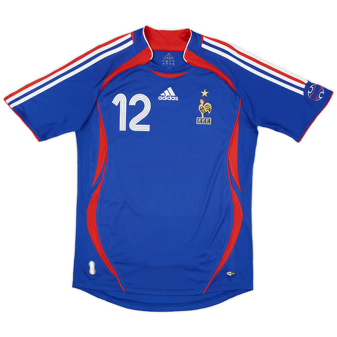 HENRY #12 France Retro Home Jersey World Cup 2006 - minejerseys