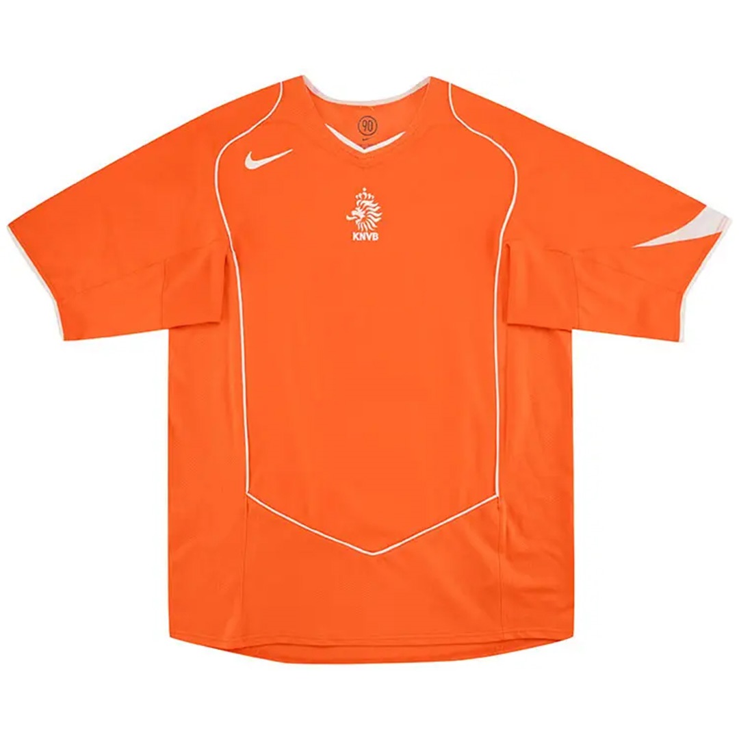 Retro Netherlands Home Jersey EURO 2004 - minejerseys
