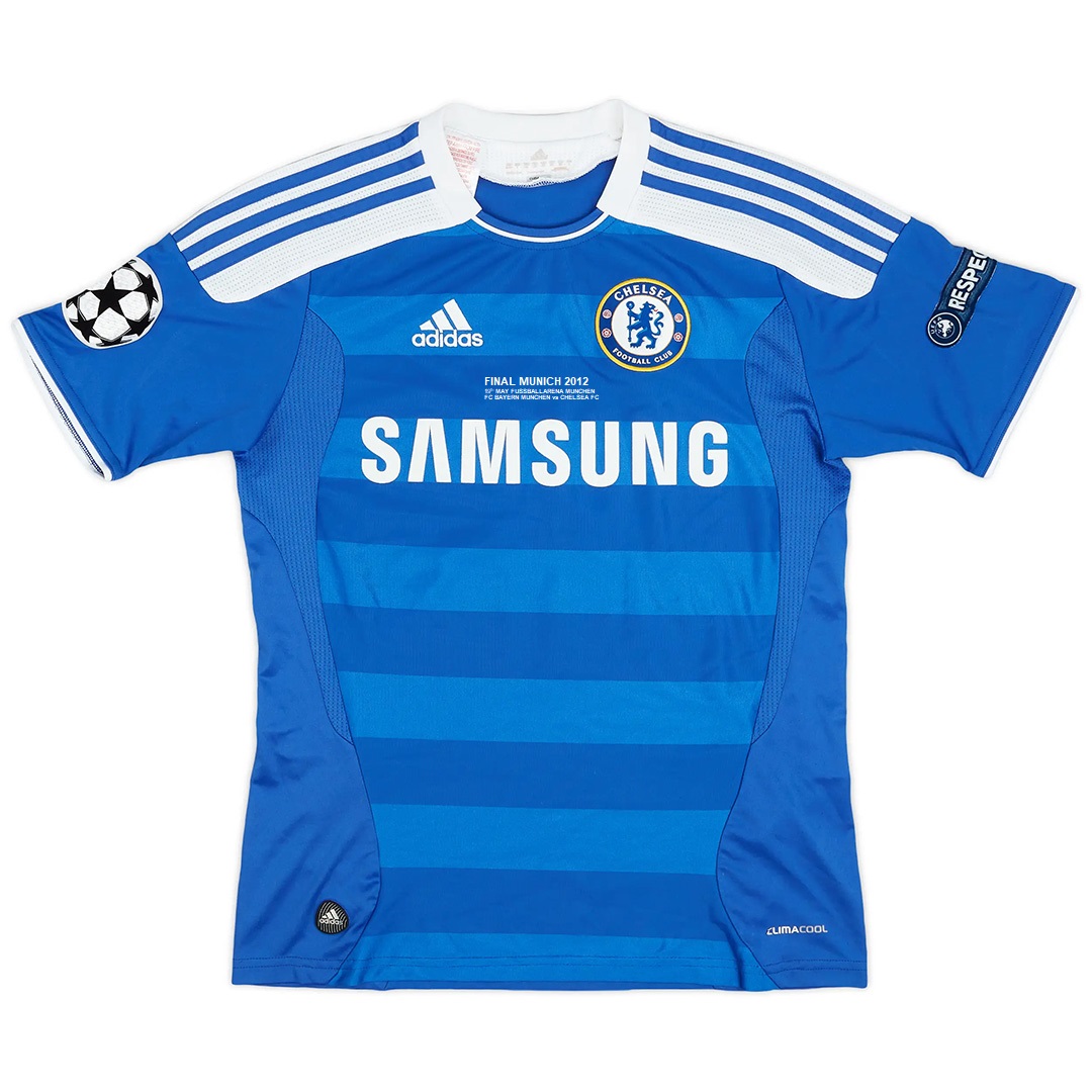 Retro Chelsea UCL Final Home Jersey 2011/12 - minejerseys