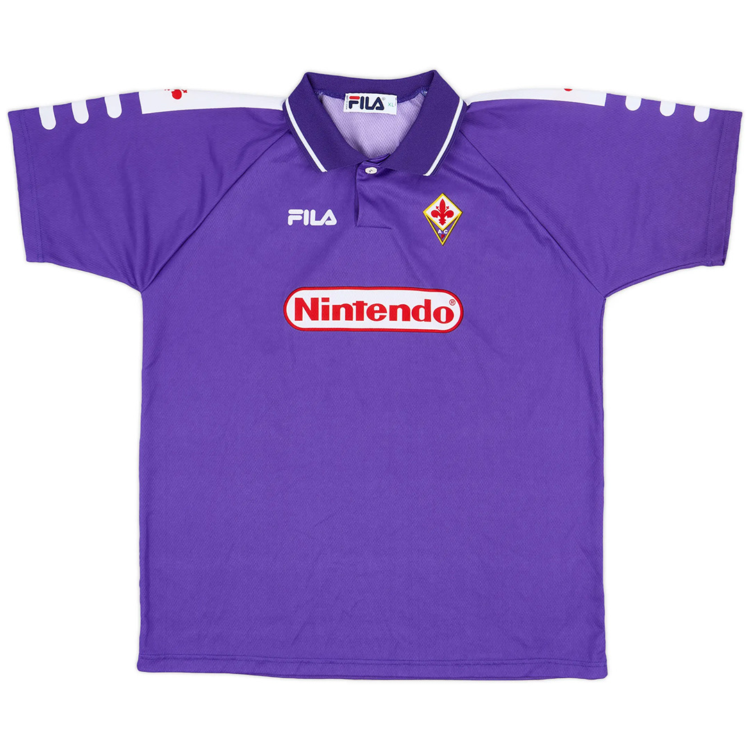 Retro Fiorentina Home Jersey 1998/99 - minejerseys