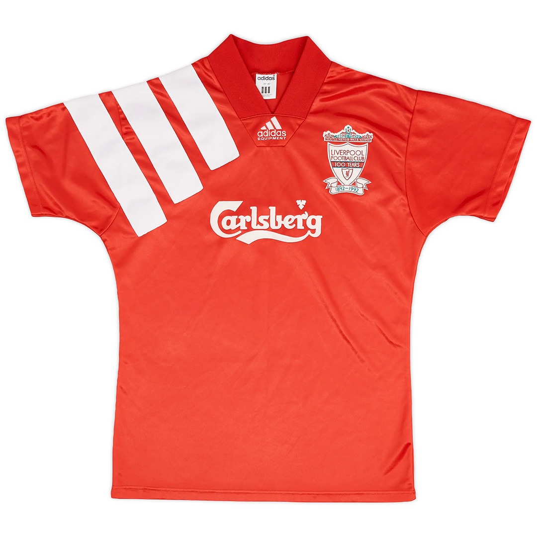 Retro Liverpool Home Centenary Jersey 1992/93 - minejerseys