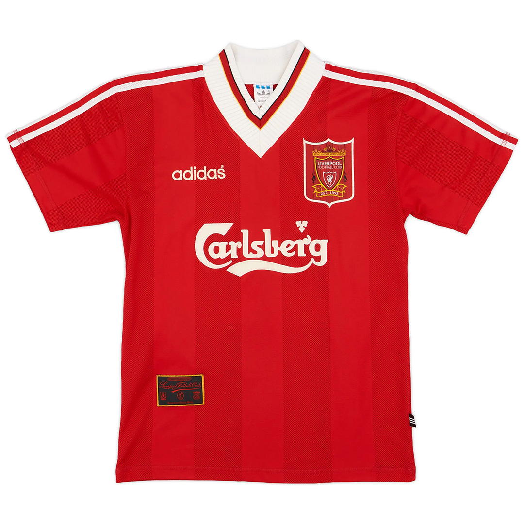 Retro Liverpool Home Jersey 1995/96 - minejerseys