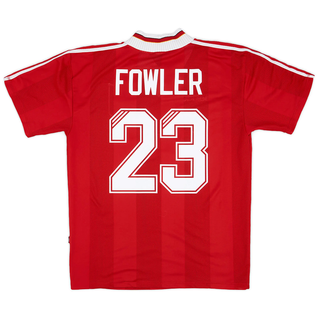 FOWLER #23 Retro Liverpool Home Jersey 1995/96 - minejerseys