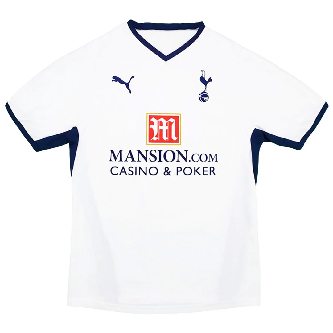 Berbatov #9 Retro Tottenham Hotspur Home Jersey 2008/09 - minejerseys