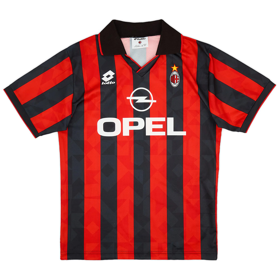 Retro AC Milan Home Jersey 1995/96 - minejerseys