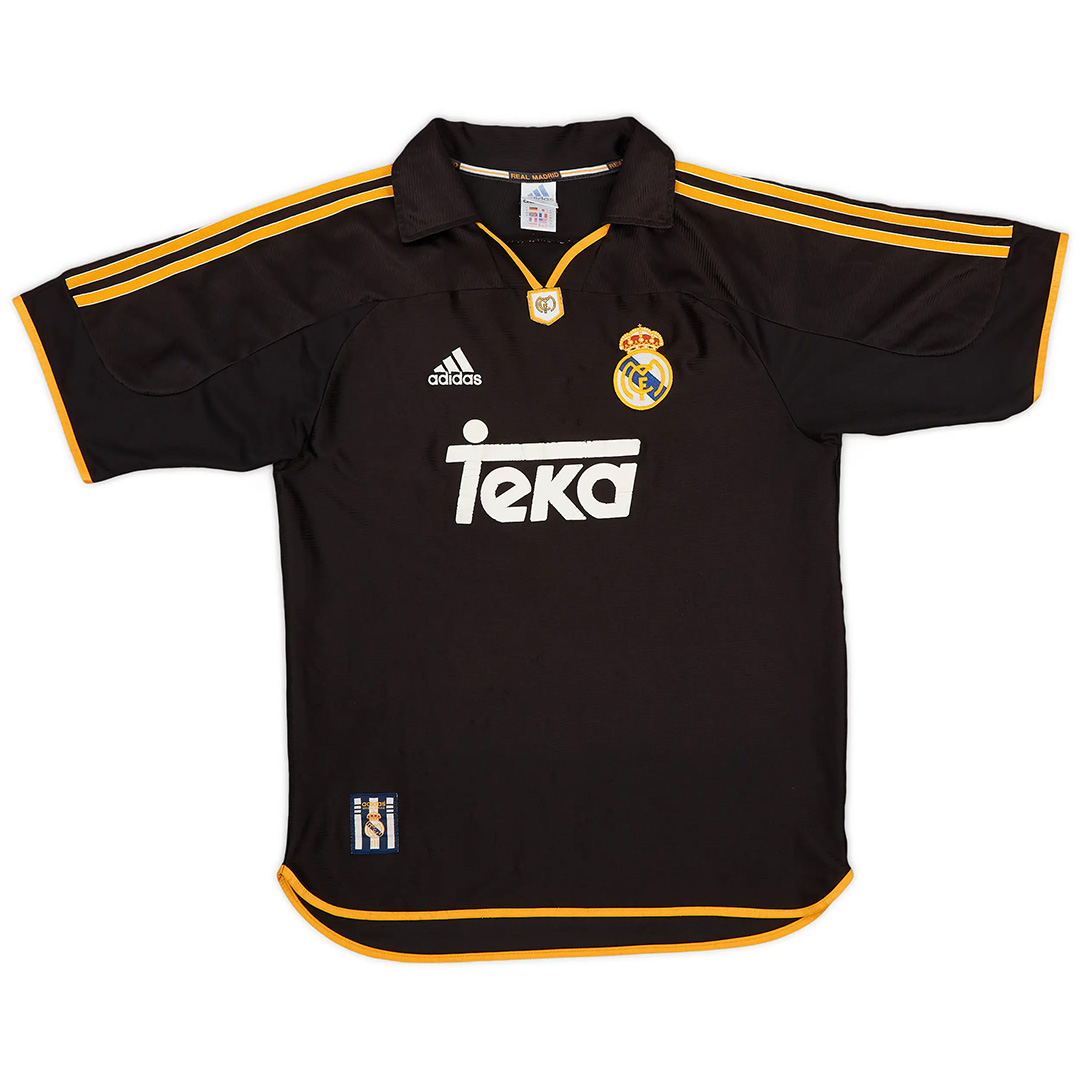 R.Carlos #3 Retro Real Madrid Away Jersey 1999/00 - minejerseys