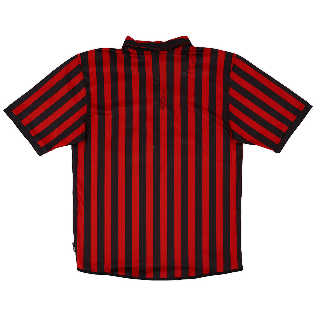 Retro AC Milan Centenary Signed Home Jersey 1999/00 - minejerseys
