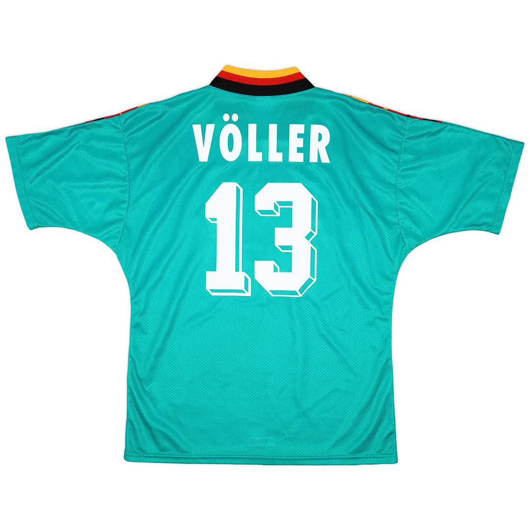 Völler #13 Retro Germany Away Jersey 1994 - minejerseys