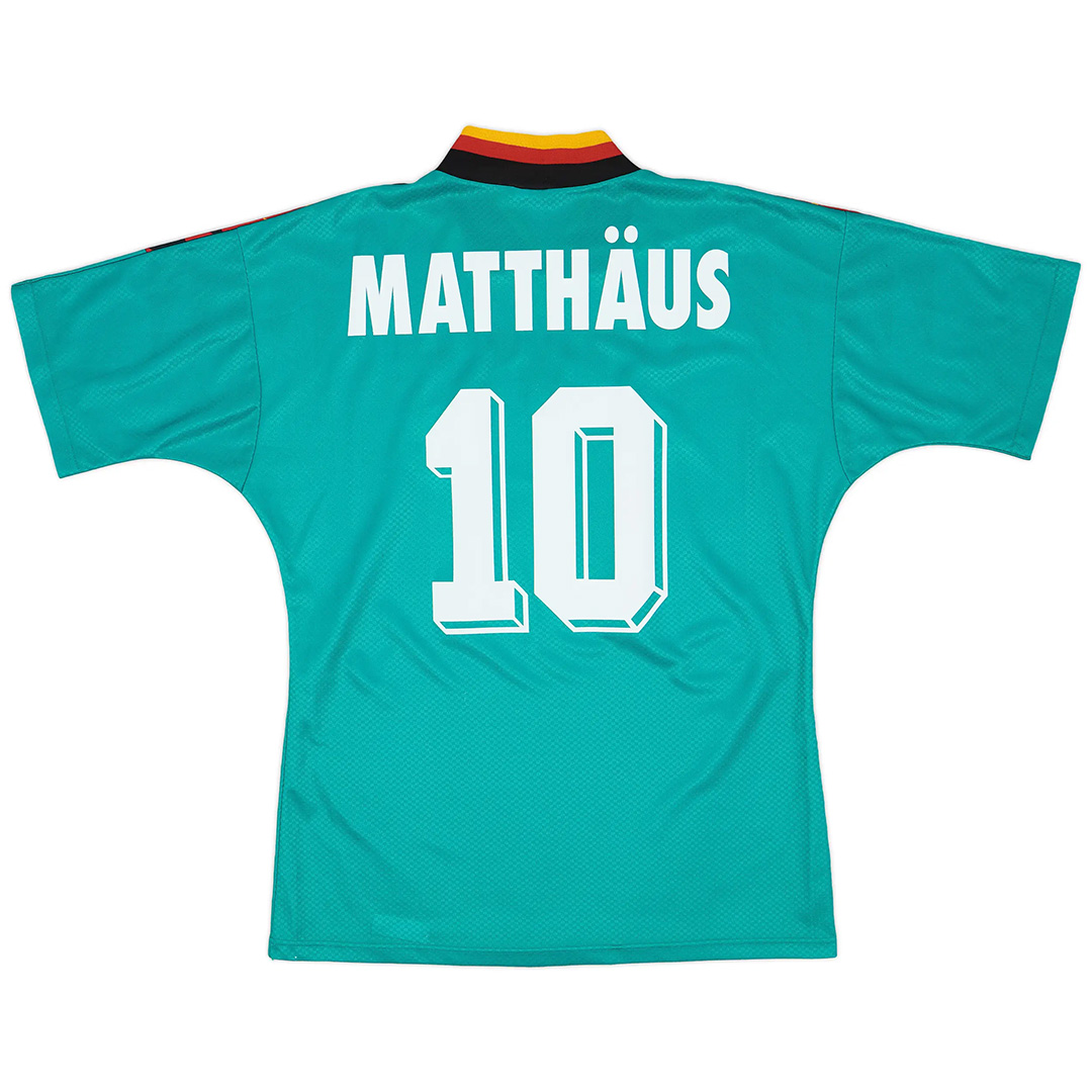 Matthäus #10 Retro Germany Away Jersey 1994 - minejerseys