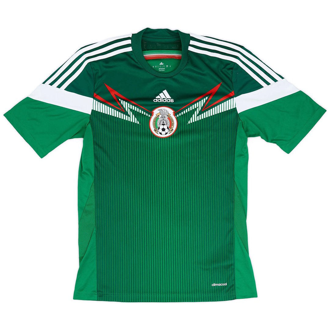 Retro Mexico Home Jersey World Cup 2014 - minejerseys