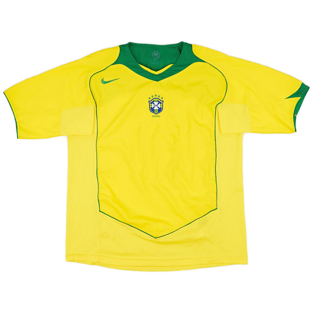 Retro Brazil Home Jersey 2004 - minejerseys