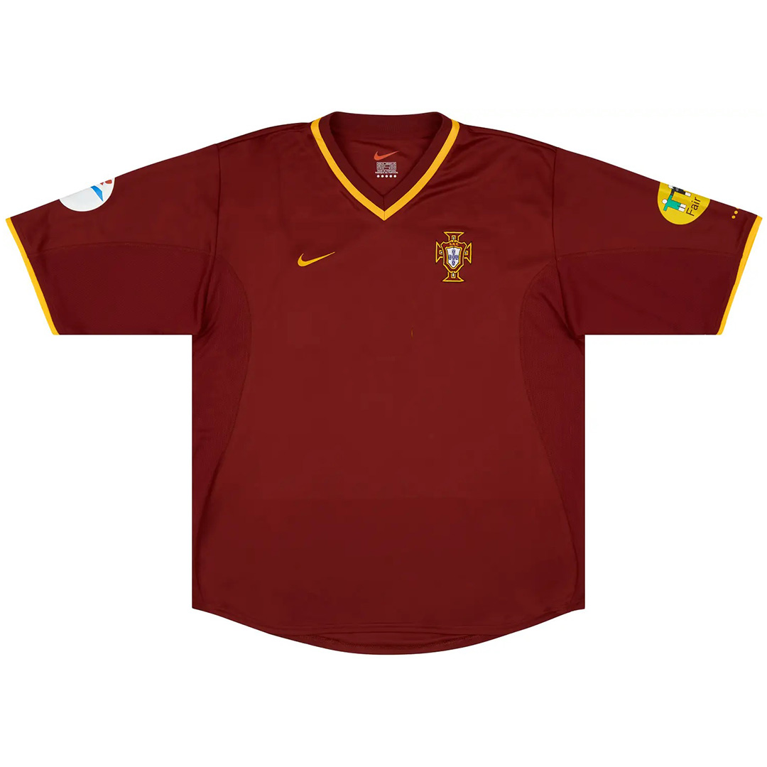 Retro Portugal Home Jersey Euro Cup 2000 - minejerseys