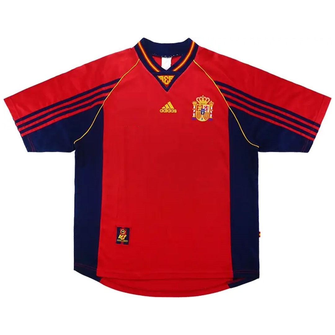 Retro Spain Home Jersey World Cup 1998 - minejerseys