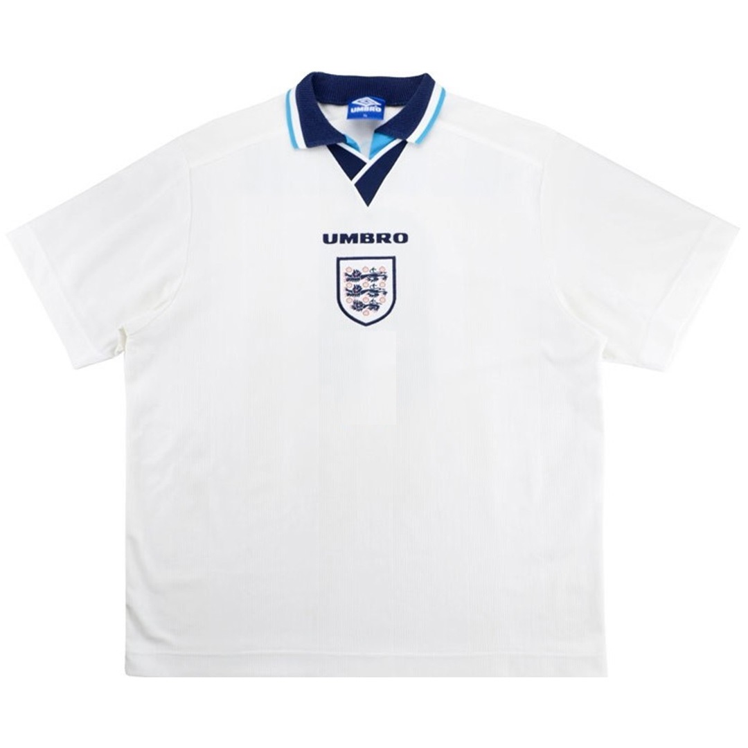 Retro England Home Jersey Euro Cup 1996 - minejerseys