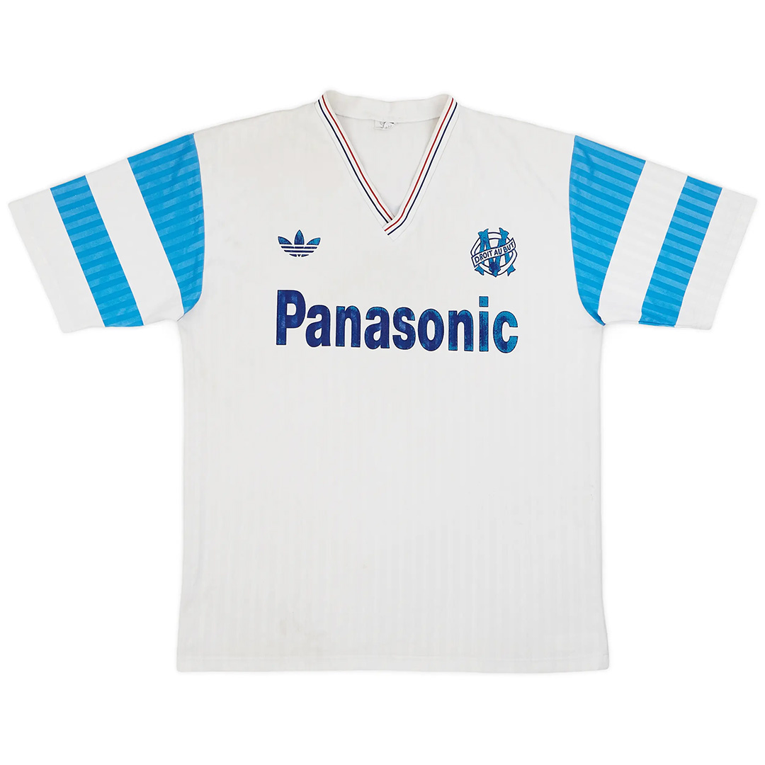 Retro Marseilles Home Jersey 1990 - minejerseys