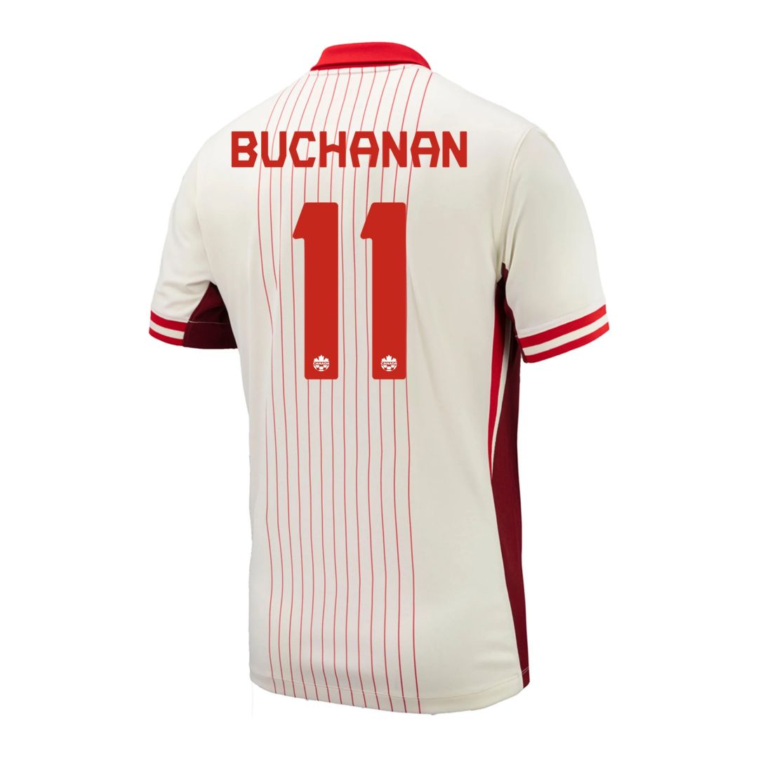 BUCHANAN #11 Canada Away Jersey Copa America 2024 - minejerseys