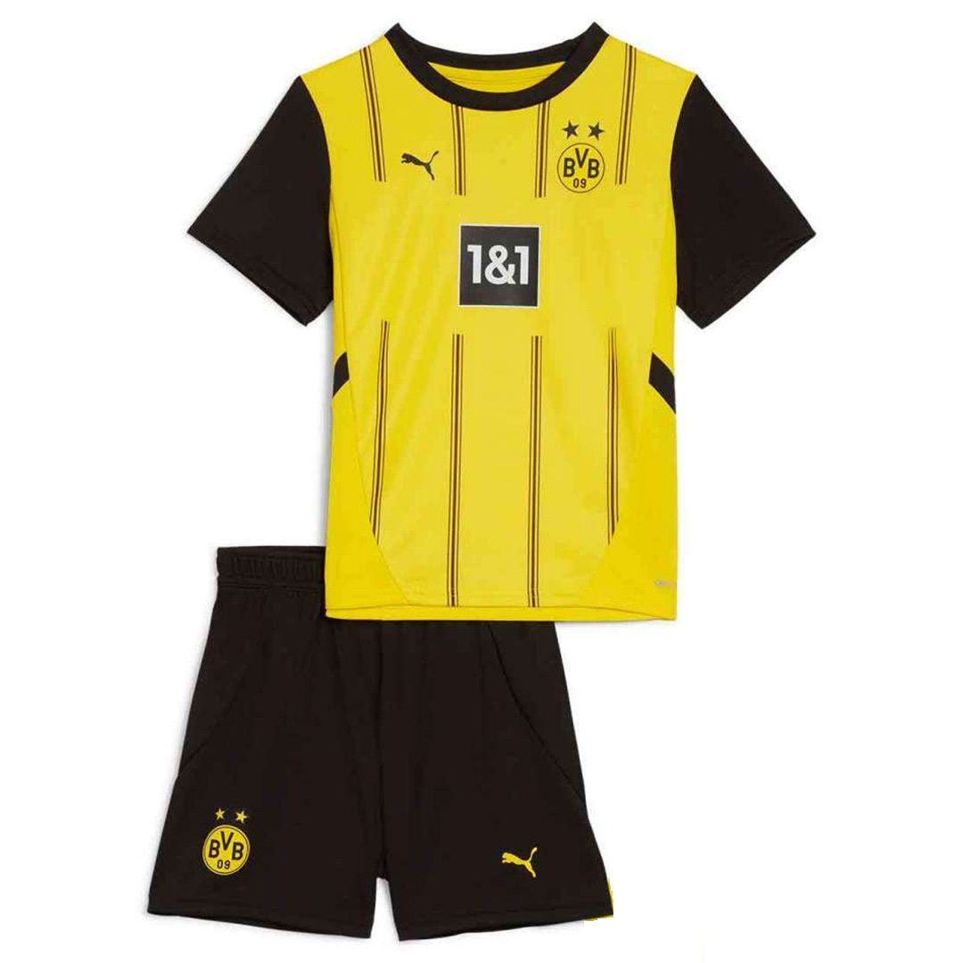 Kids Borussia Dortmund Home Jersey Kit 2024/25 - minejerseys
