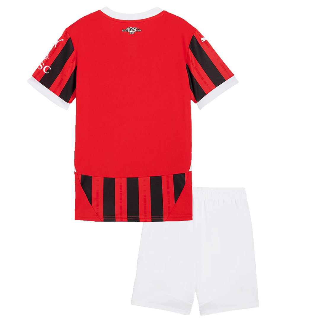 Kids AC Milan Home Jersey Kit 2024/25 - minejerseys