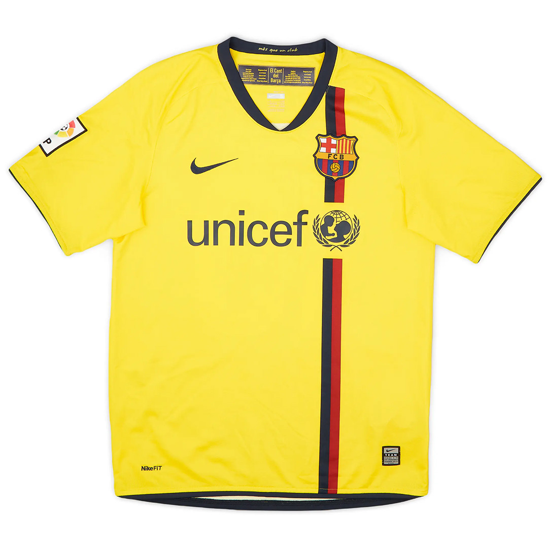 A.INIESTA #8 Retro Barcelona Away Jersey 2008/09 - minejerseys