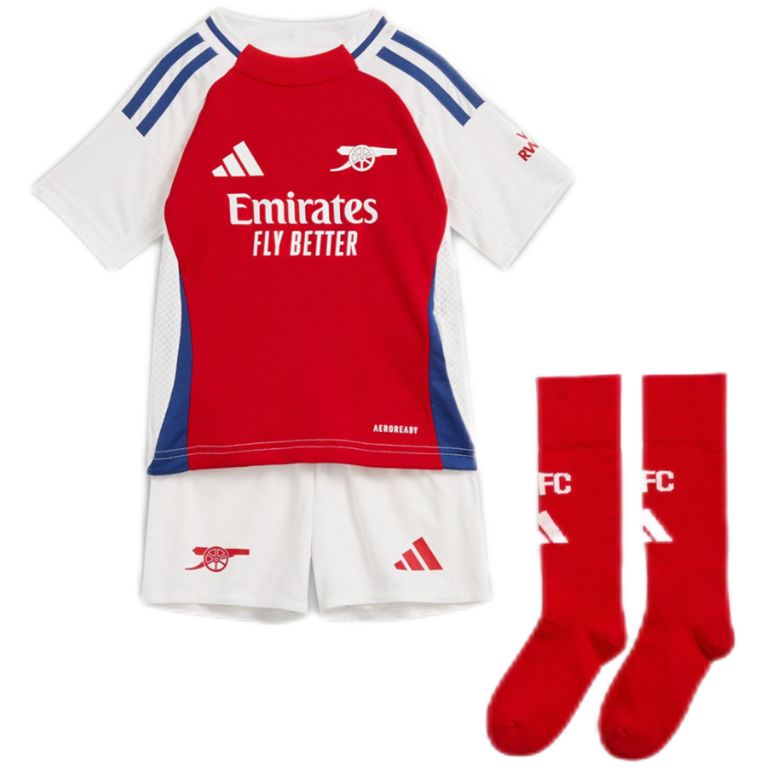 Kids Arsenal Home Full Jersey Kit 2024/25 - minejerseys