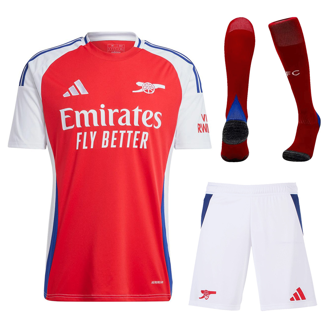 [Super Replica] Arsenal Home Full Jersey Kit 2024/25 - minejerseys