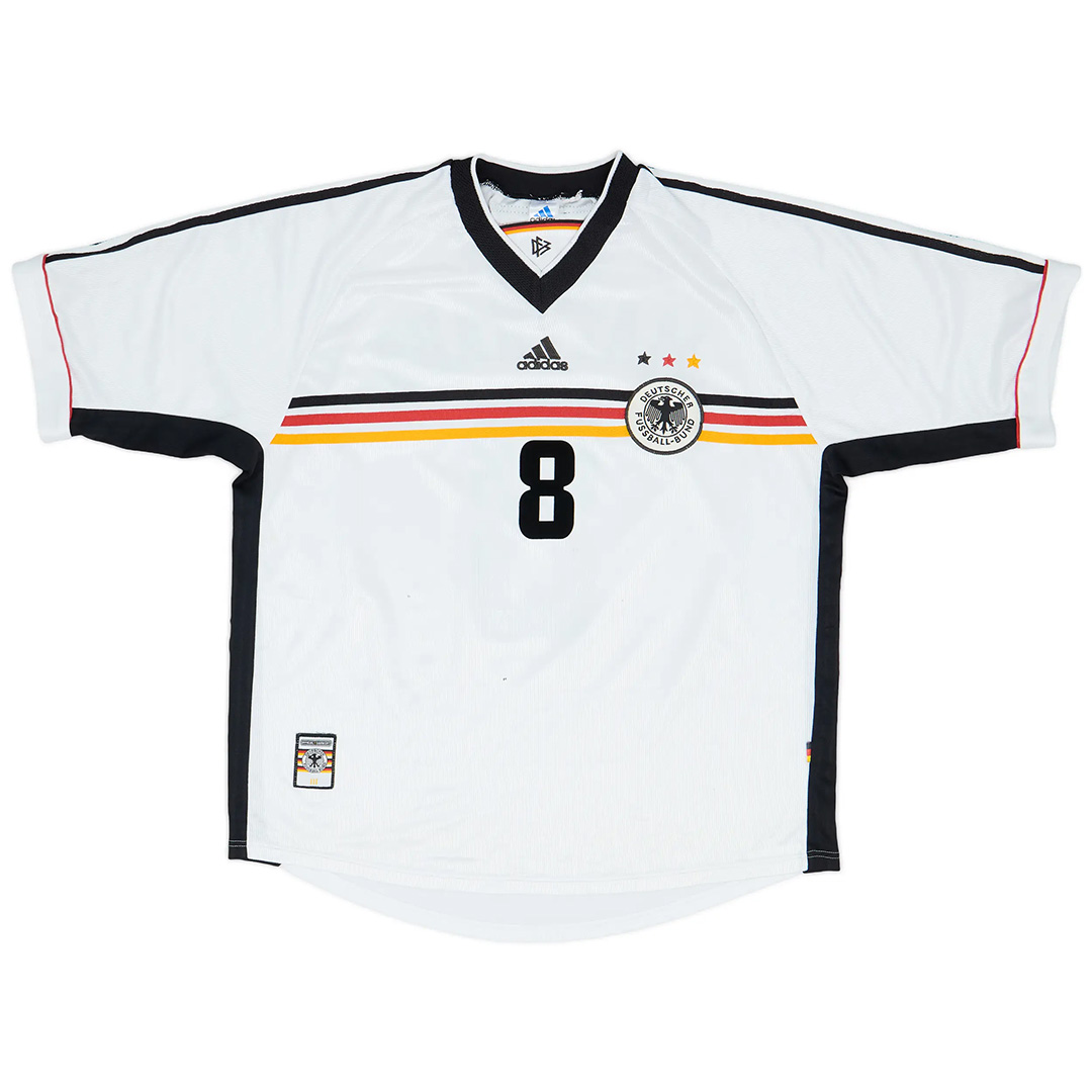 MATTHÄUS #8 Retro Germany Home Jersey 1998 - minejerseys