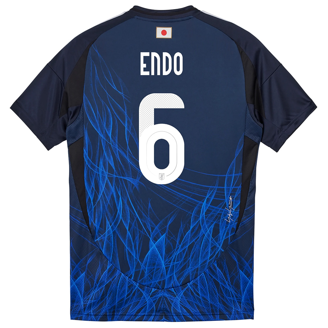 Endo #6 Japan Home Jersey 2024 - minejerseys