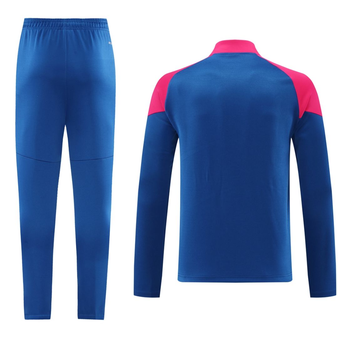 AC Milan Training Jacket Kit (Top+Pants) Pink&Blue 2024/25 - minejerseys