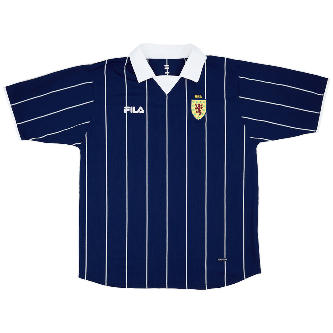 Retro Scotland Home Jersey 2002 - minejerseys
