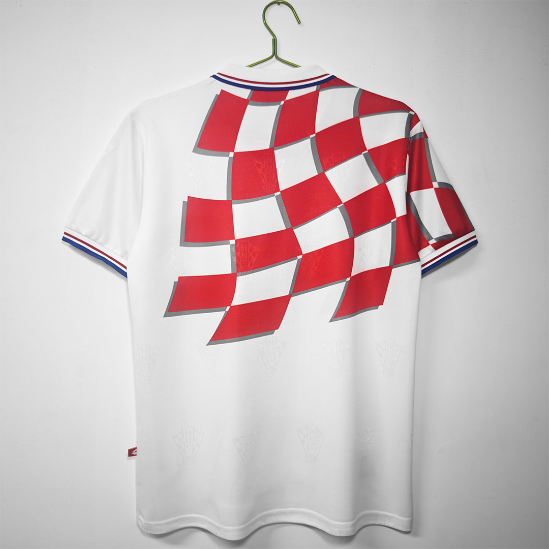 Retro Croatia Home Jersey World Cup 1998 - minejerseys
