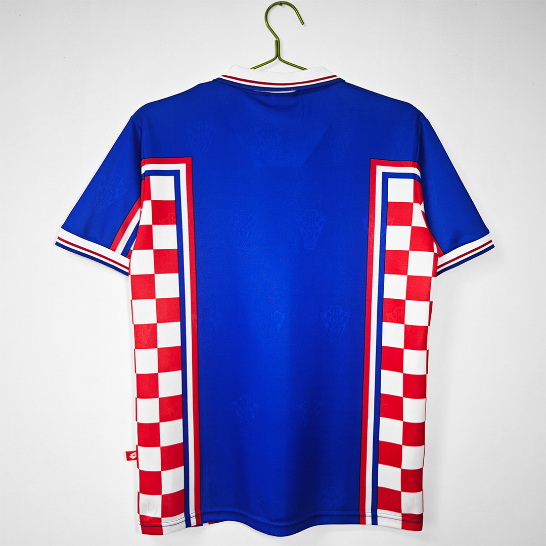 Retro Croatia Away Jersey World Cup 1998 - minejerseys