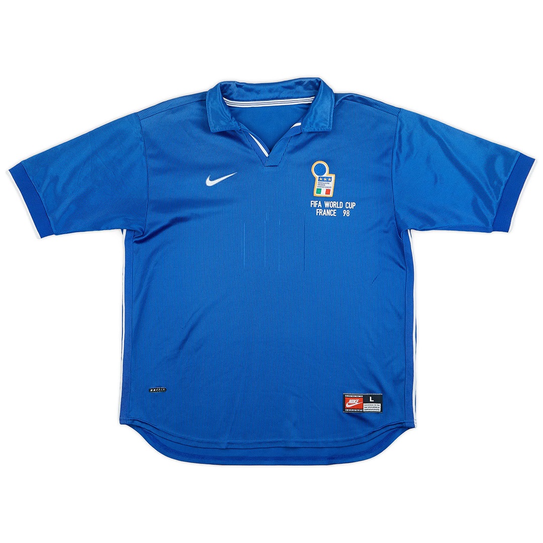 Retro Italy Home Jersey World Cup 1998 - minejerseys
