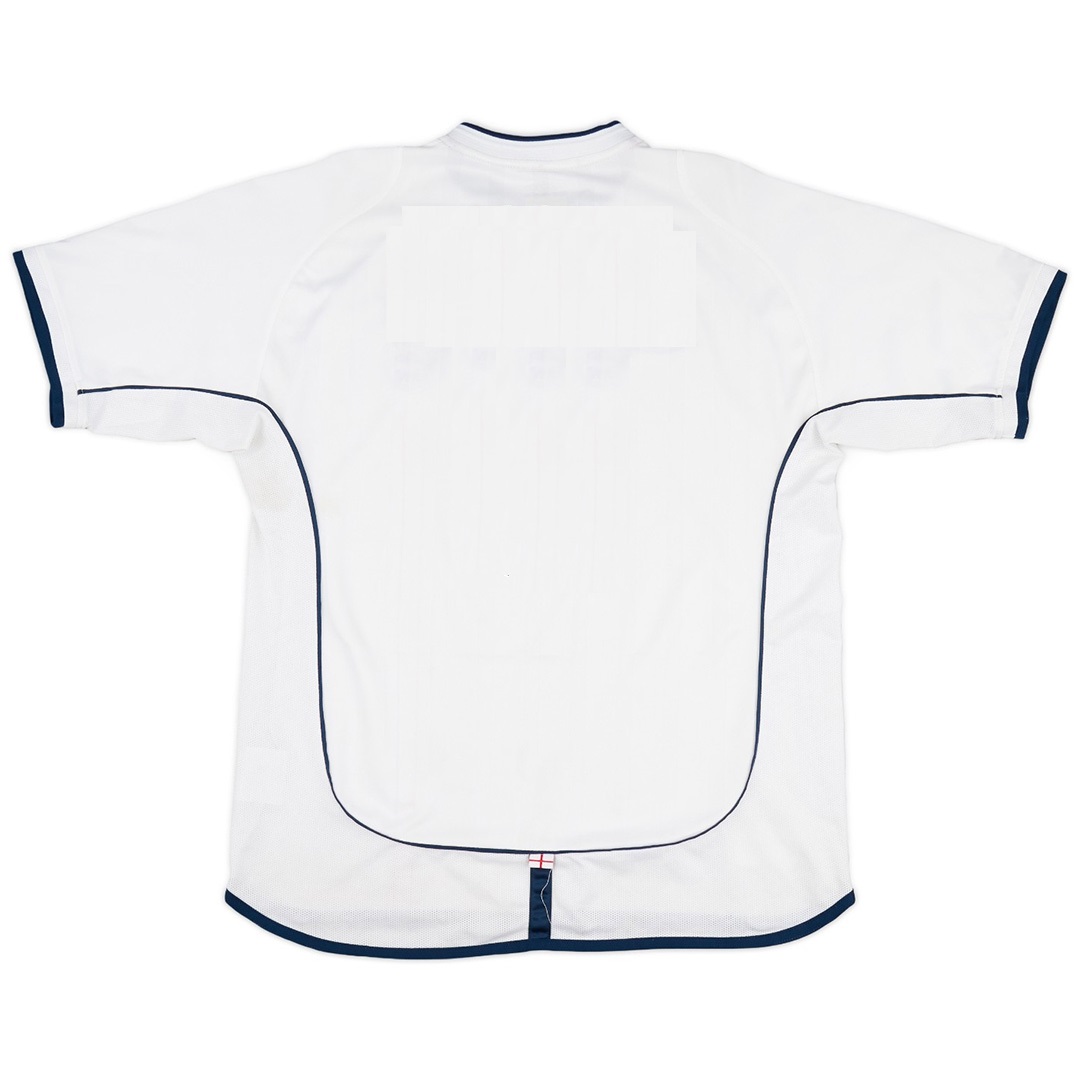 Retro England Home Jersey World Cup 2002 - minejerseys